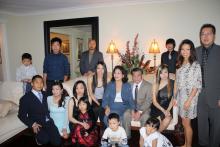 Trang Thi and family